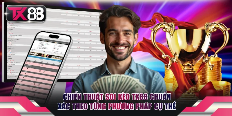 Chiến thuật soi kèo TX88 chuẩn xác theo từng phương pháp cụ thể
