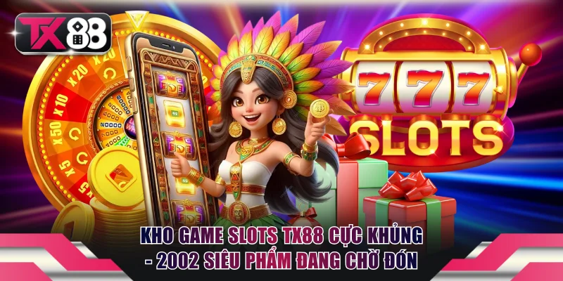 Kho Game Slots TX88 Cực Khủng - 2002 Siêu Phẩm Đang Chờ Đón 2 Kho game Slots TX88