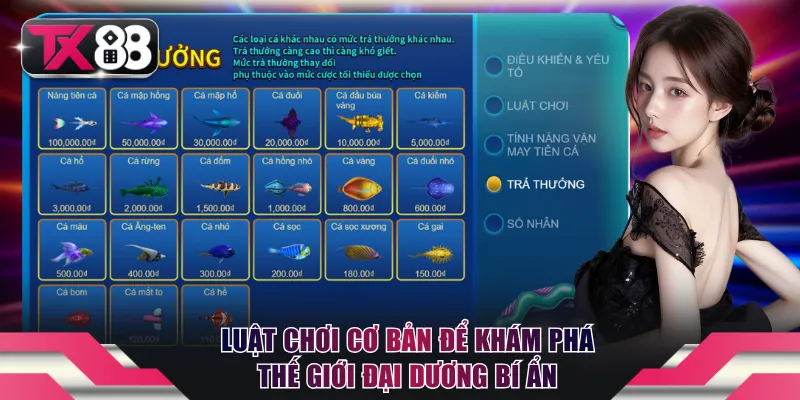 Đại Chiến Bắn Cá TX88: Hạ Gục Boss Trong 1 Nốt Nhạc 3 Luật chơi cơ bản để khám phá thế giới đại dương bí ẩn